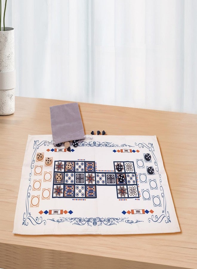 WodGod Royal Game of UR with Pyramid Dice, Ancient Strategy Board Game for Adults, 2 Player Travel Table Game, Compact, Travel-Friendly，One of The Oldest Strategy Games in The World - Image 5